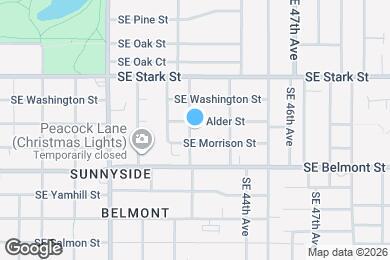 Map image of the property - 712 SE 42nd Ave