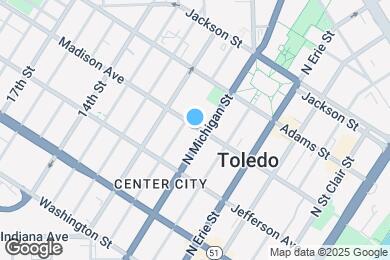 Map image of the property - 909 Madison Ave