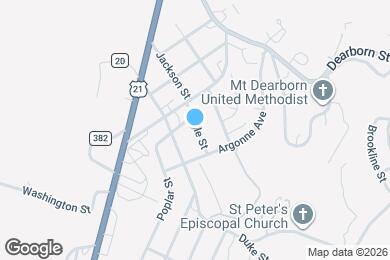 Map image of the property - 8 Maple St