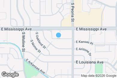 Map image of the property - 12020 E Hoye Dr