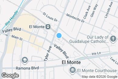 Map image of the property - 3676 Tyler Ave