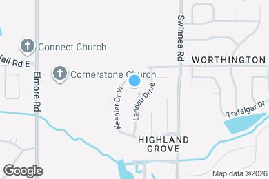 Map image of the property - 5915 Landau Dr