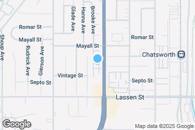 Map image of the property - 10025 Topanga Canyon Blvd