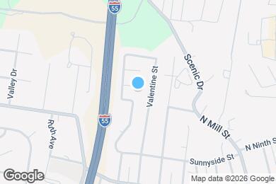 Map image of the property - 1082 Quail Dr