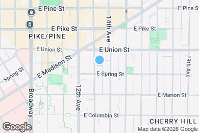 Map image of the property - 1112 13th Ave