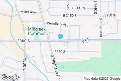Map image of the property - 1156 E 3300 S