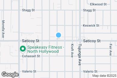 Map image of the property - 11491 Saticoy St