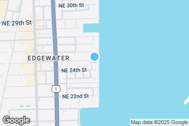 Map image of the property - 700 NE 25th St