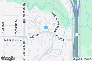 Map image of the property - The Enclave at Bear Creek