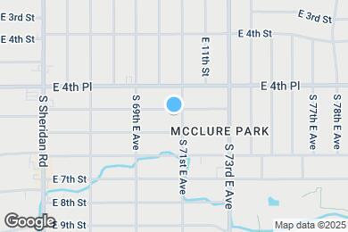Map image of the property - 6940 E 5th St
