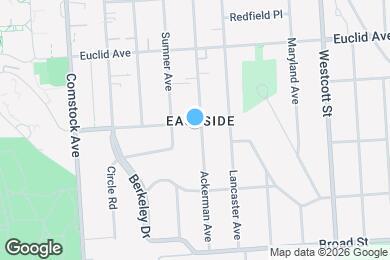 Map image of the property - 904 Ackerman Ave