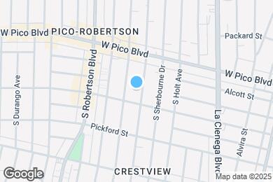 Map image of the property - 1469 S Bedford St