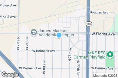 Map image of the property - 5955 N 79th St