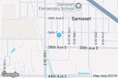 Map image of the property - 3625 16th St Ct E