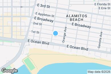 Map image of the property - 1116 E 1st St