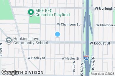 Map image of the property - 2912 N 11th St