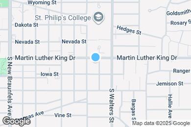Map image of the property - 1822 Martin Luther King Dr