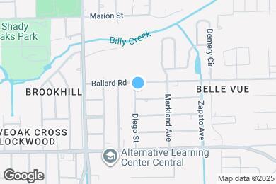 Map image of the property - 1415 Diego St