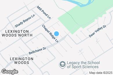 Map image of the property - 25510 Chapel Ridge Ln
