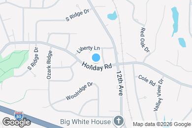 Map image of the property - 1909 Holiday Rd