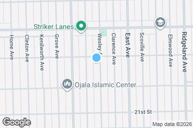 Map image of the property - 1814 Wesley Ave