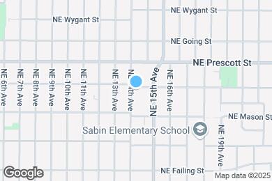 Map image of the property - 1406 -1410 NE Skidmore St.