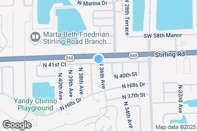 Map image of the property - 4140 N 36th Ave