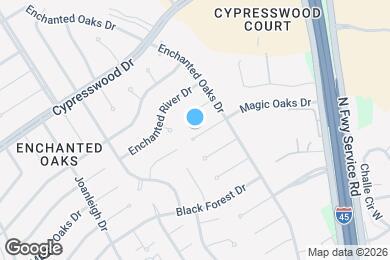 Map image of the property - 222 Magic Oaks Dr