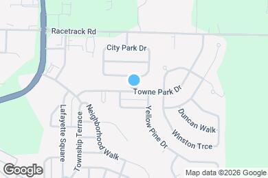 Map image of the property - 1980 Towne Park Dr
