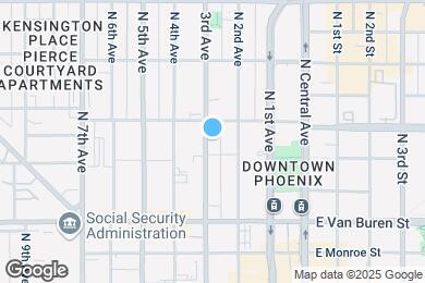 Map image of the property - 400 N 2nd Ave