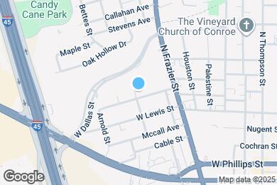 Map image of the property - 936 W Austin St