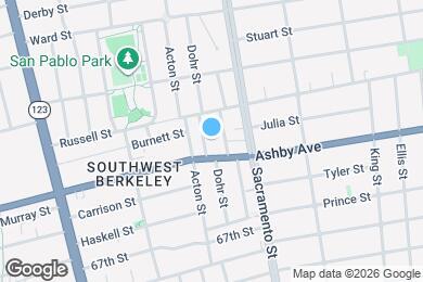 Map image of the property - 2925 Dohr St