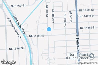 Map image of the property - 14141 NE 3rd Ct