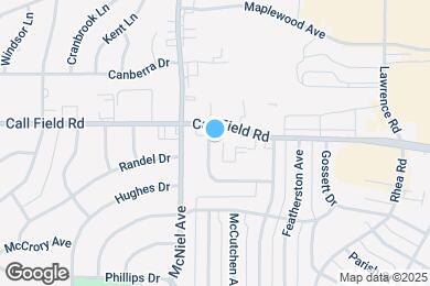 Map image of the property - 4207 Idlewood Dr