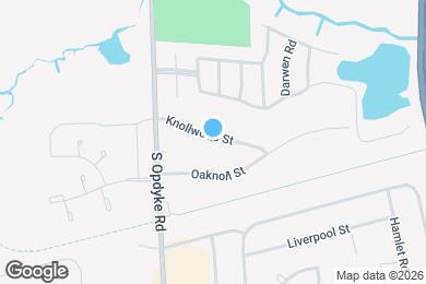 Map image of the property - 2100 Knollwood St