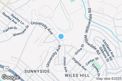 Map image of the property - 2616 University Ave