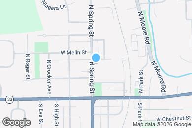 Map image of the property - 240 N Spring St