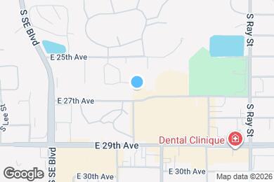 Map image of the property - 2815 E 27th Ave