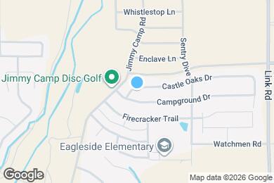 Map image of the property - 9585 Castle Oaks Dr