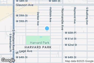 Map image of the property - 1517 W 60th Pl