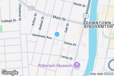 Map image of the property - 10 Seminary Ave