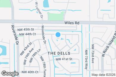 Map image of the property - 7520 NW 44th Ct