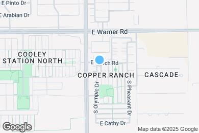 Map image of the property - 932 S Sabino Dr