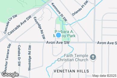 Map image of the property - 1188 Chatham Ave SW