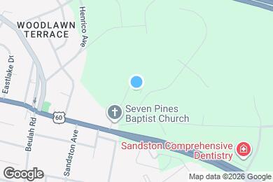 Map image of the property - Sandston Plateau Senior Apartments