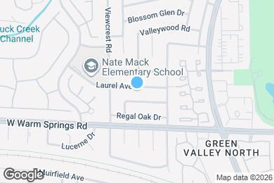 Map image of the property - 3145 Laurel Ave