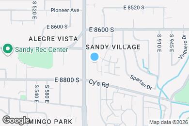 Map image of the property - 8728 S Leafwood Ln