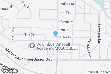 Map image of the property - 611 Brown Ave