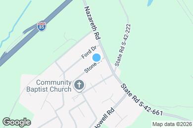 Map image of the property - 118 Stone Dr