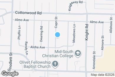 Map image of the property - 3020 Capri St